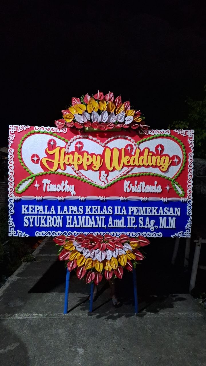 Rangkaian Bunga - Bunga Meja Manado